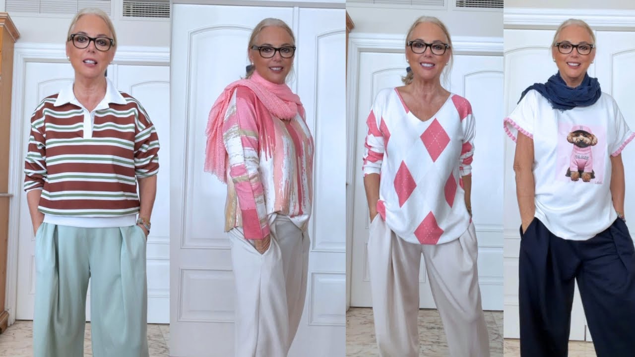 🌸Conjuntos de camisetas con pantalones súper cómodos, ideales para primavera y verano🌸