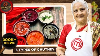 Gujjuben's 5 Secret, 'Must Try' Chutney Recipes! I 5 Types of Chatni Recipe I 5 तरह की चटनी रेसिपी