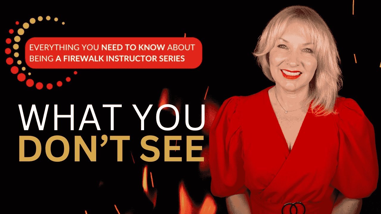 Behind The Scenes of A Firewalking Trainer's Studio