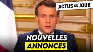 Ce que va annoncer Macron, un festival qui tourne au drame, Pesquet de retour... Actus du jour