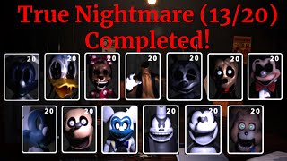 True Nightmare 1320 Mode Completed - Five Nights At Treasure Island 2020