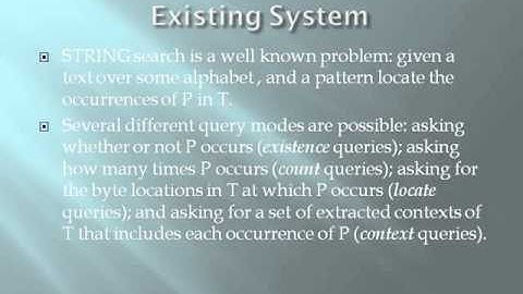 2014 IEEE DATA MINING Large Scale Pattern Search Using Reduced Space On Disk Suffix Arrays