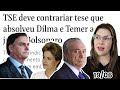 Bolsonaro, o inelegível VS A jurisprudência que poupou Dilma e Temer