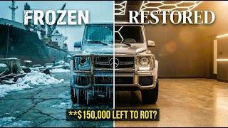 ABANDONED G63 Restoration: Frozen Mercedes-AMG G63 Resurrected from the Ice (ASMR)