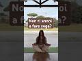 A volte resti lì…e dentro succedono più cose che fuori.Chi pratica lo sa. #yoga