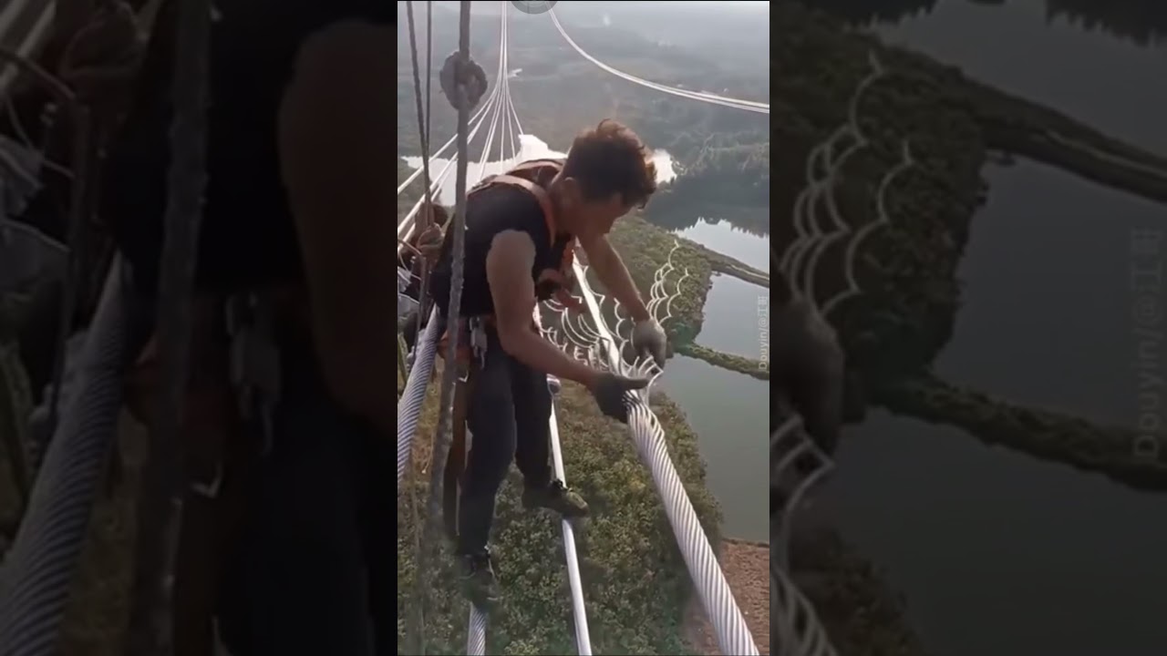 High voltage transmission line construction