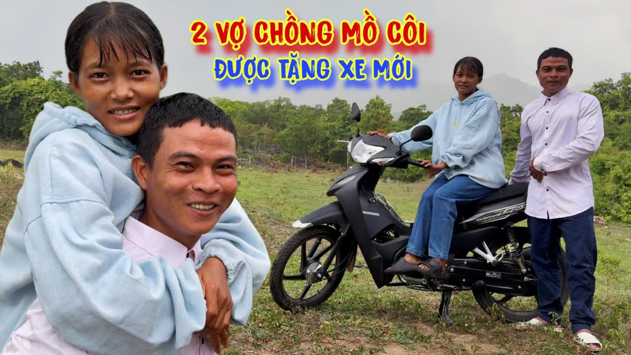 2 VỢ CHỒNG trẻ mồ côi, cứ ngỡ như là mơ, được tặng XE MÁY - tập 1491