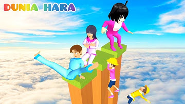 Thumbnail of Hah Yuta Mio Celine Panik Terjebak di Tiang Tinggi Takut Jatuh 😱 | Bertahan Hidup Sakura School