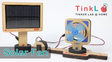 Solar Fan | Junior Tinker Lab at Home | New