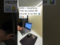 SSIS + Salesforce: How We Pulled 1M Records in 10 Min! 📊⚡#studyvlog #youtubeshorts #shorts