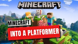 This Minecraft Player Turns the Game into a Mario-Esque 2D Platformer