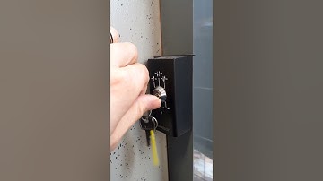 How to reset a Assa abloy UNISLIDE or SL500 autodoor with a PSK-6U keyswitch