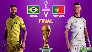 EA SPORT FIFA WORLD CUP 2018 FINAL MATCH BRAZIL VS PORTUGAL | EA SPORT | FIFA | HD
