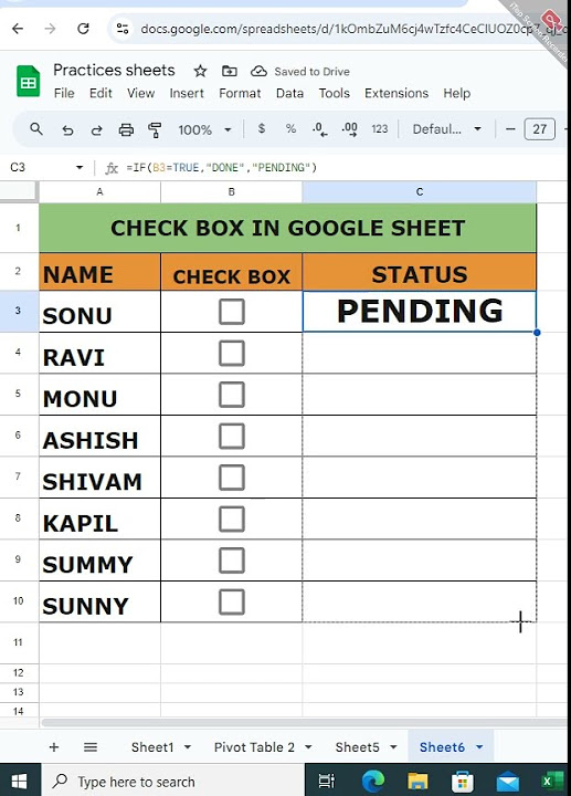 how-to-create-a-check-box-in-google-sheet-googlesheets-spreadsheet