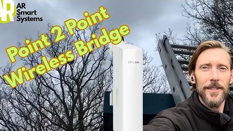 Installing TP Link CPE510 Point 2 Point Wireless Connection