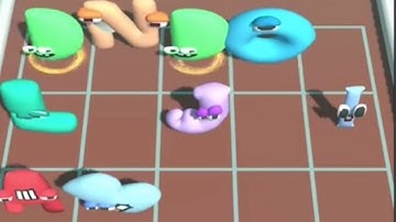 Merge Alphabet 3D Run