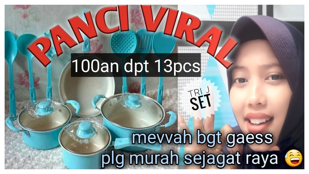 VIRAL PANCI SET MURAH || REVIEW PANCI TRI J SET || WINDA