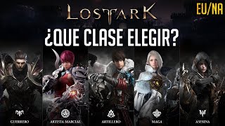 EXPLICANDO TODAS LAS CLASES EN 1 MINUTO ¿CUAL ELEGIR? ¿CUAL ES MEJOR? | LOST ARK ESPAÑOL