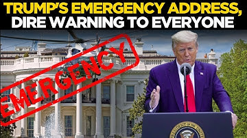 Trump Speech Live | US President Drops Bombshell | Trump New Message To America | US News