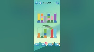 water sort color bottle puzzle game level 638 Numpuz android ios games funny gaming all level game