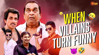 Download Lagu When Villains Turn Funny 😈🤣 | Top 5 Comedy Scenes | Telugu Comedy scene MP3
