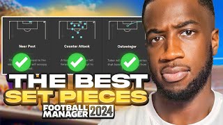 How to Create The BEST Set Pieces on FM24  - FM24 Set Pieces! | Football Manager 2024 Tactics