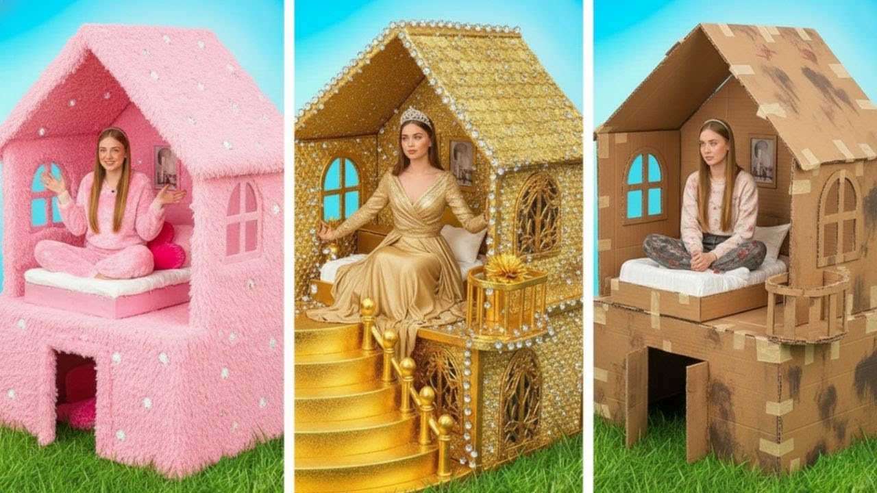 ДОМАШНИЙ БАТТЛ! 😱🏠 Простые DIY против ЭФФЕКТНЫХ Хаков ✨ Кто Заберёт Победу?