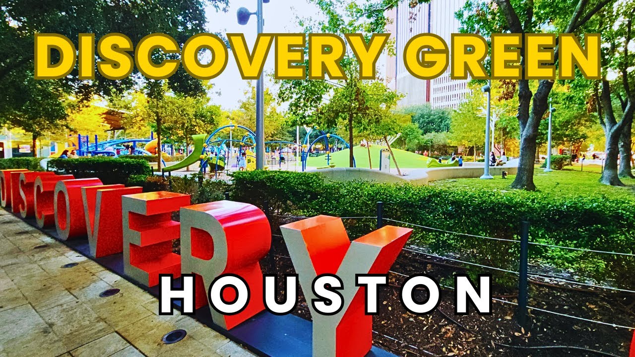 Discovery Green Park Houston Texas Full Walking Tour