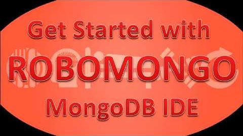 Getting Started with RoboMongo, A MongoDB IDE