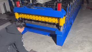 TR5 and TR6 double layer roof sheet roll forming machine