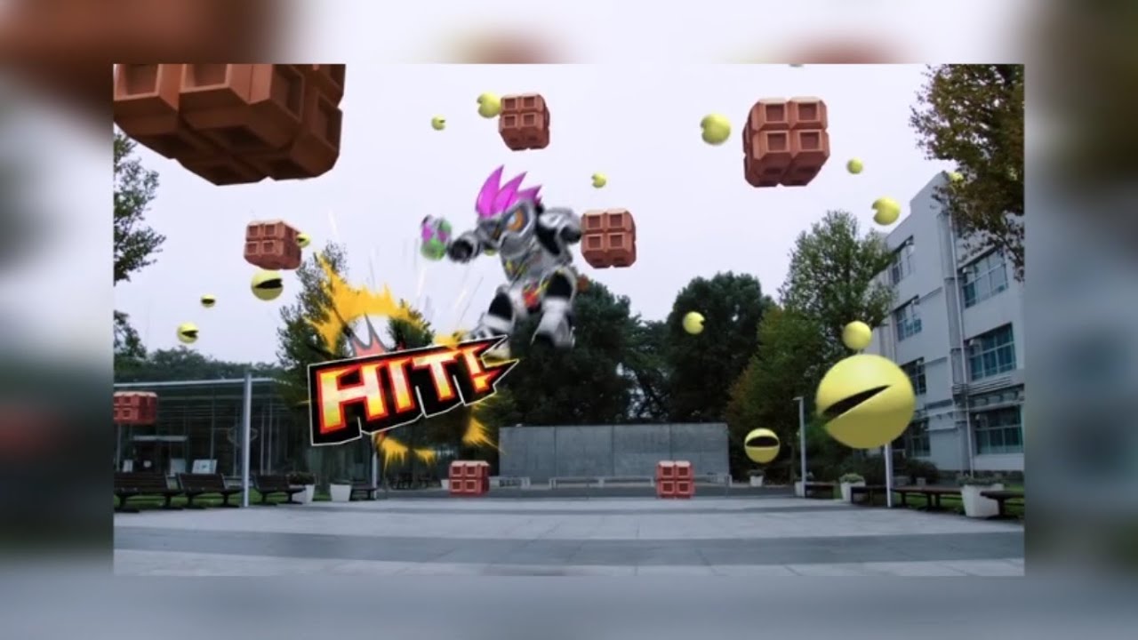 Pac Man VS Ex Aid #2 - YouTube