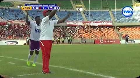 Goli la pili la Mbeya City FC dhidi ya Simba SC