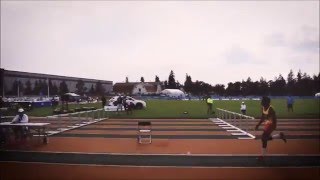 Brian Obonna Wins Long Jump: 2015 Canadian Junior National Champion