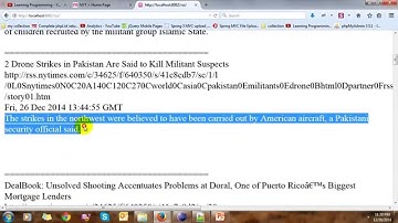 Read RSS Using SimpleXML in PHP