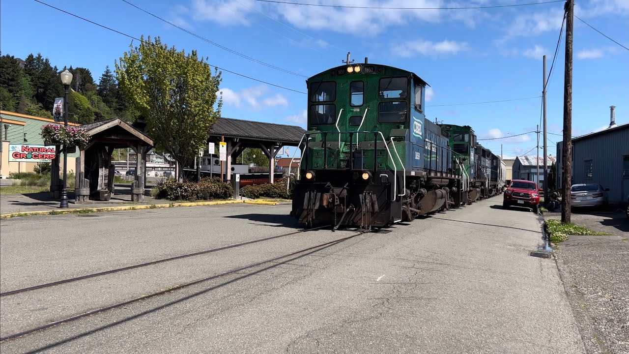 COOS BAY RAIL КОНЕЧНАЯ ЧАСТЬ ЛИНИИ GMA Garnet Switching