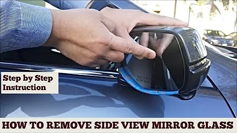 [Tutorial| Honda SIde View Mirror Glass Removal and Installation