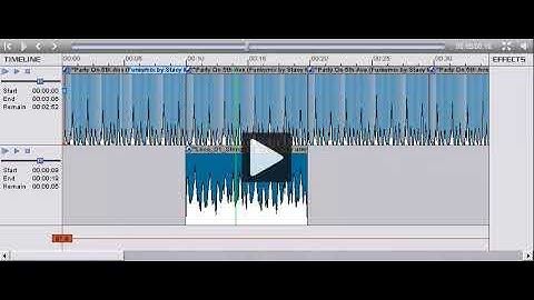 MixMeister Pro: Overlay Loop Example