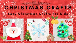 🎄 Christmas Crafts for Kids | Simple Holiday Crafts