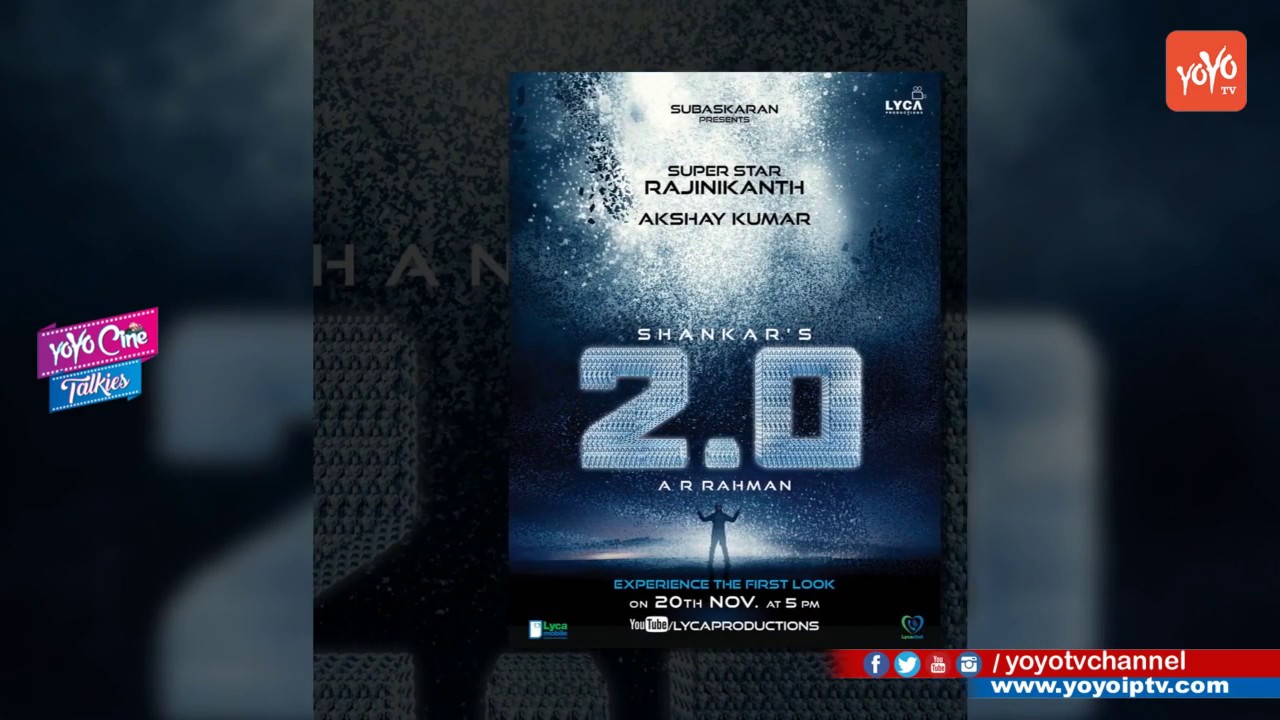 2.0 First Look Motion Poster | Rajinikanth | Akshay Kumar | Amy Jackson | YOYO Cine Talkies