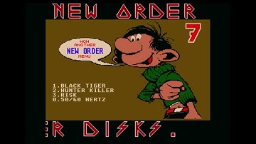 Atari ST Compacted Disk (CD) Scrollers [156] New Order CD #007