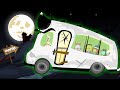 Wheels On The Bus | Nursery Rhymes For Children | Scary Bus Rhymes