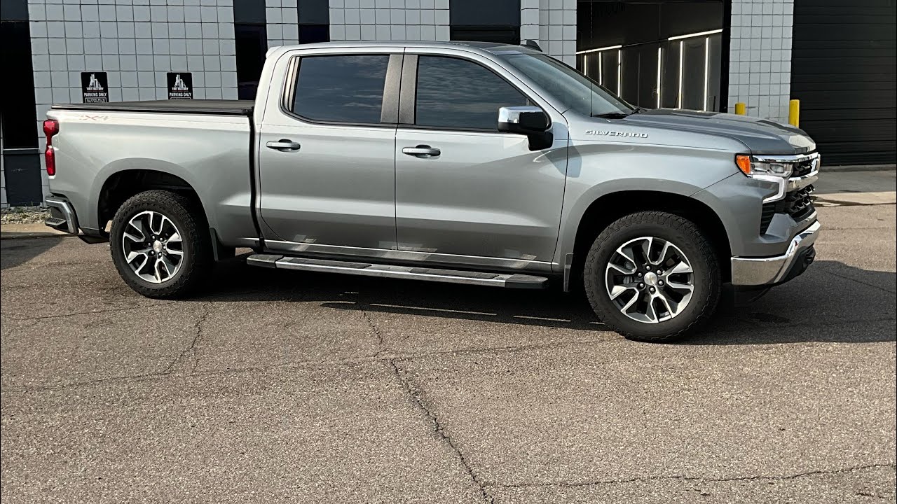 2024 Chevy Silverado Ceramic Window Tint near Clinton Township / Macomb, Michigan