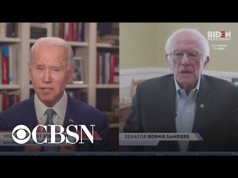 Bernie Sanders endorses Joe Biden in sign of Democratic unity
