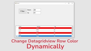 How to Change GridView Row Color Based Condition in C#