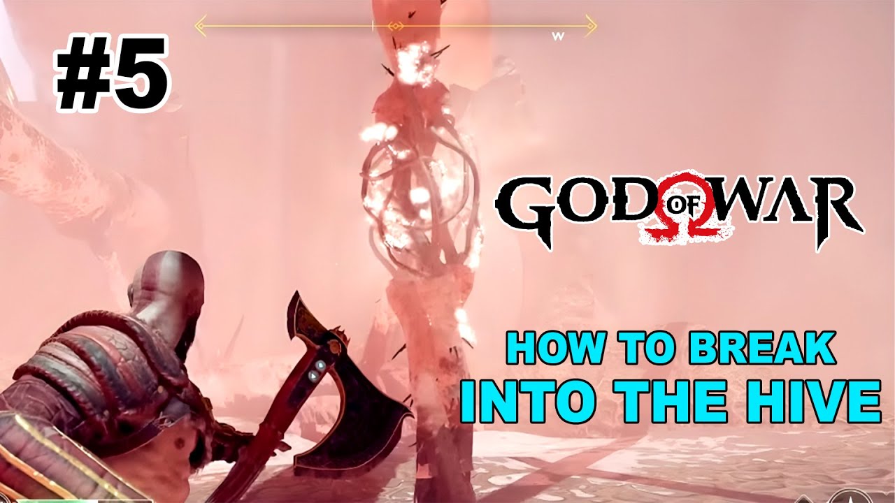 God of War - HOW TO BREAK INTO THE HIVE..! #shorts #godofwar #puzzle