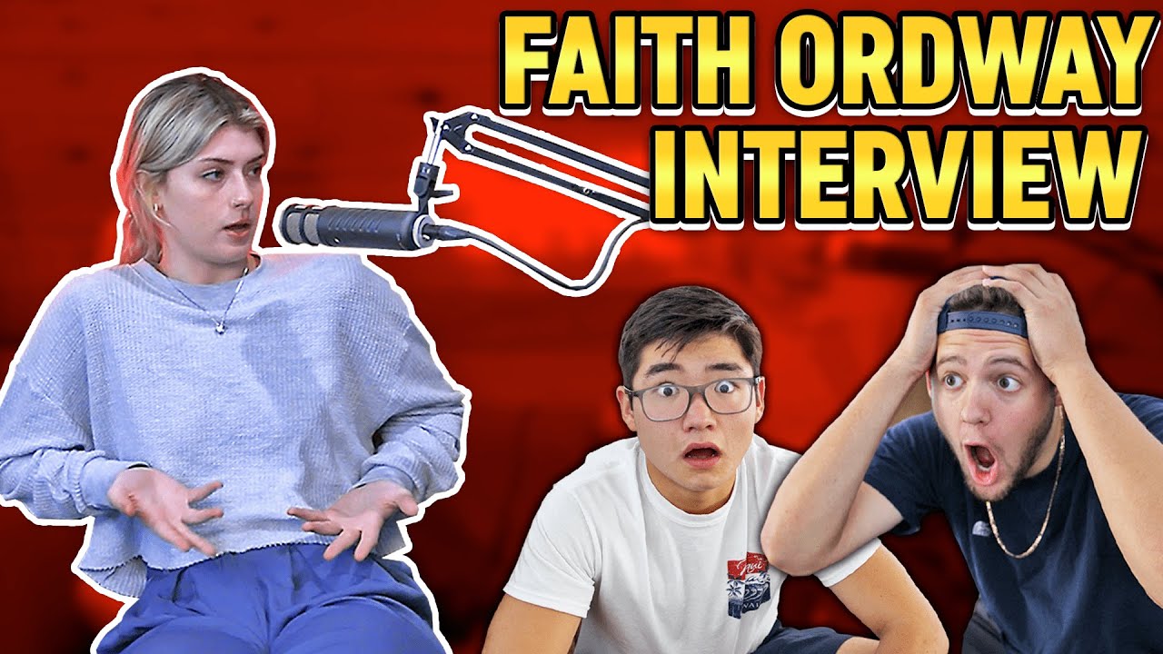 Faith Ordway REVEALS TRUTH About Bryce Hall Stream?!(INTERVIEW)