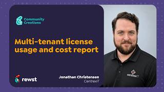 How to automate M365 license cost reports in Rewst