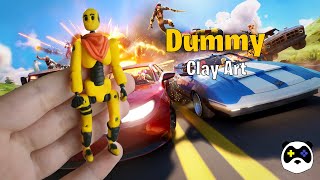 Making Dummy With Polymer Clay \ New Skin | Fortnite Battle Royale [Clay Art]