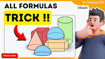 Ab Formula Bhoolna Band – Surface Area & Volume Full Trick Revealed!