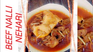 Beef NALLI NEHARI || How to make beef Nehari|| how to mak beef yakhni nalli nehari || Ajj Kia pkain